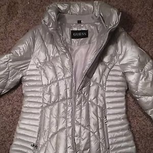 Guess silver jacket
